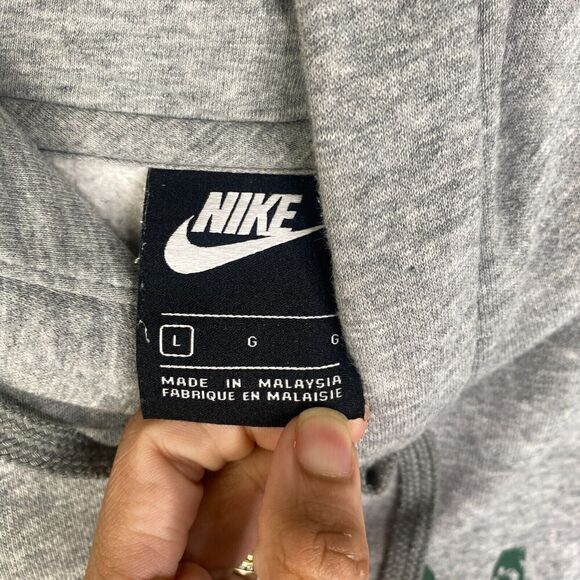 Nike Club Fleece Pullover Hoodie Adult CJ1611 Graphic Logo Large Volleyball - Picture 7 of 10